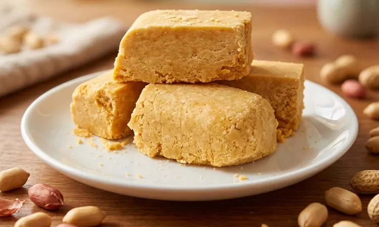 Халва из арахисовой муки Халва из арахисовой муки