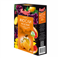 Мюсли "Вышний город" Медовые 5-злаков со льном, 300 гр